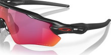Oakley Sonnenbrille Radar EV Path (Glasfarbe: Prizm road) schwarz matt - 1 Brille mit Hartschalenetui